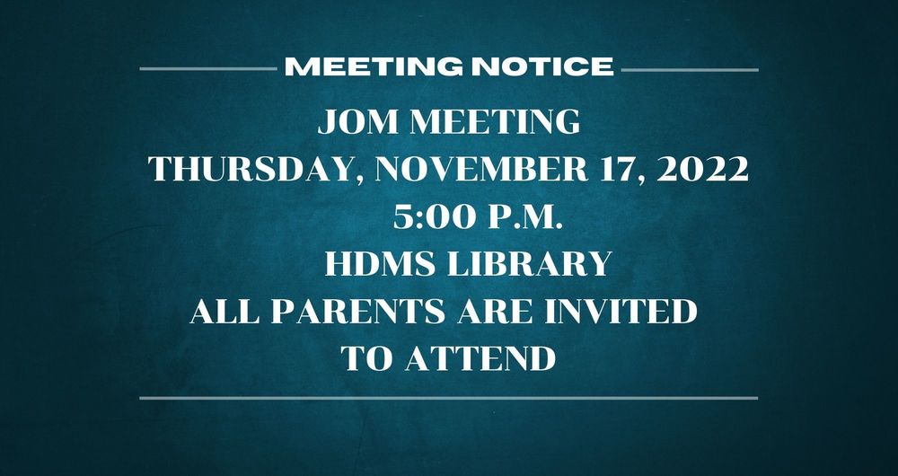 JOM Meeting