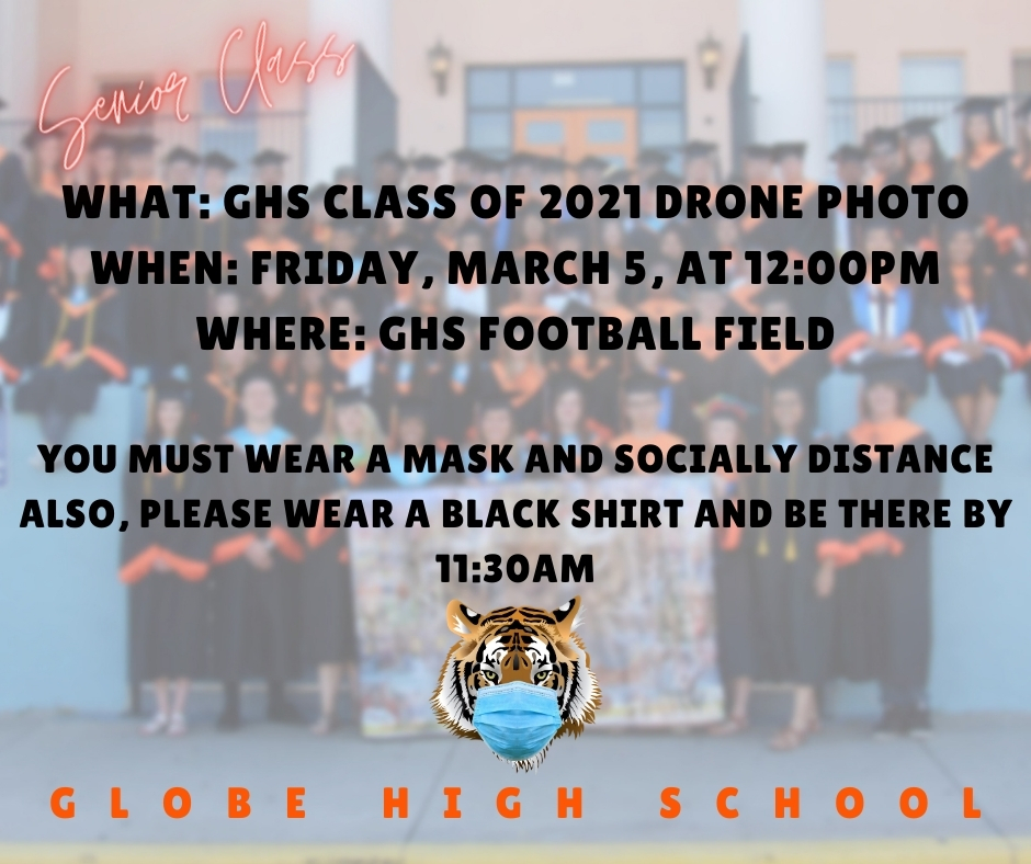 Attention Senior Class of 2021