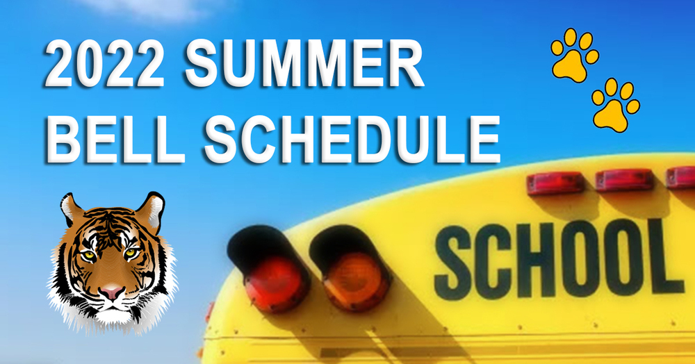 Summer School Bell & Bus Schedule