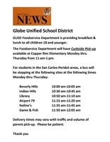 Food Service Meal Schedule