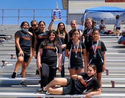 Congratulations HDMS Track Girls 2nd Place in Championship Meet