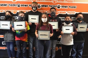 HDMS students recognized with awards